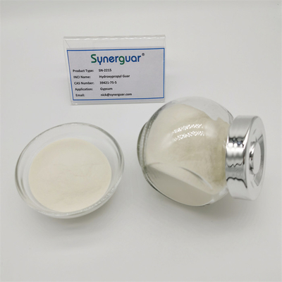 Goma de guar básica com desempenho de alto custo tem viscosidade média e alto grau de substituição por gesso
