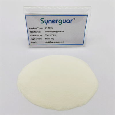 A goma de guar Hydroxypropyl superior com qualidade superior tem o alto nível da substituição e da transparência alta para o brinquedo do limo