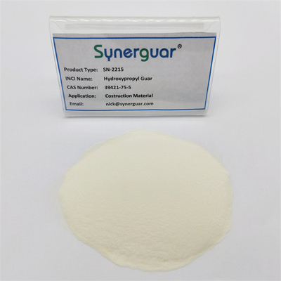 Goma Hidroxipropil Guar Com Custo Eficiente Tem Viscosidade Média E Alto Grau de Substituição Para Material de Construção