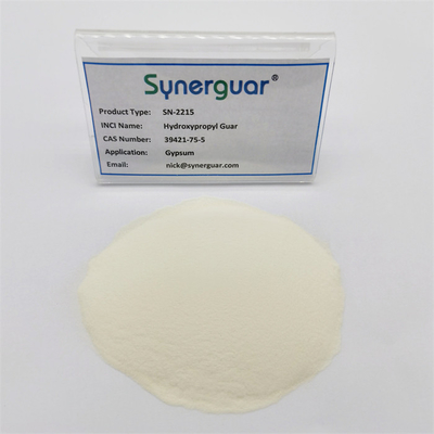 Goma de guar básica com desempenho de alto custo tem viscosidade média e alto grau de substituição por gesso
