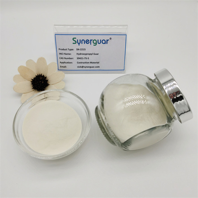 Goma Hidroxipropil Guar Com Custo Eficiente Tem Viscosidade Média E Alto Grau de Substituição Para Material de Construção