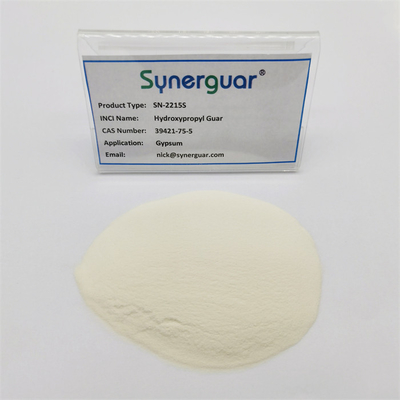 Goma Hidroxipropil Guar Básica Com Desempenho de Alto Custo Tem Viscosidade Média e Alto Grau de Substituição do Gesso