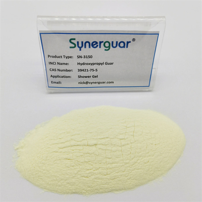 Goma de guar superior do gel do chuveiro no agente de coagulação médio Agar da transparência dos cosméticos