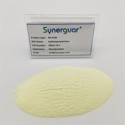 A rapagem superior desnata a transparência média dos cosméticos Hydroxypropyl Carboxymethyl do guar