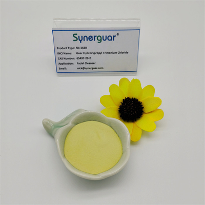 A goma dos cuidados pessoais com desempenho custado alto tem a viscosidade média e o grau de substituição médio para o limpador facial