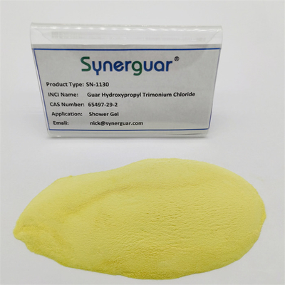 O guar alto da viscosidade da baixa substituição para apagar usos nos cosméticos rega o modificador do Rheology do gel