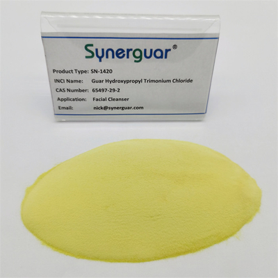 A goma dos cuidados pessoais com desempenho custado alto tem a viscosidade média e o grau de substituição médio para o limpador facial