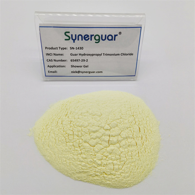Agente de coagulação médio Shower Gel Thickener da goma de guar da substituição da viscosidade alta
