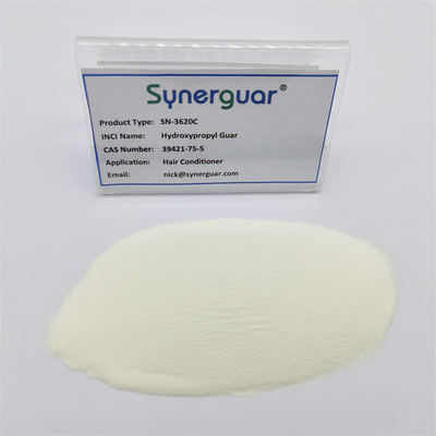 Guar Hydroxypropyl da transparência alta média superior da viscosidade dos cuidados capilares do guar