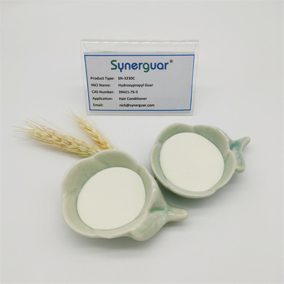 Goma de guar superior da viscosidade média para o agente de engrossamento orgânico Hydroxypropyl do condicionador de cabelo