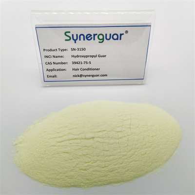 Viscosidade alta super 39421-75-5 dos cuidados capilares médios do guar da substituição Hydroxypropyl
