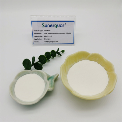 Cloreto superior de Hydroxypropyltrimonium da baixa viscosidade no guar Derivatized do champô transparência alta