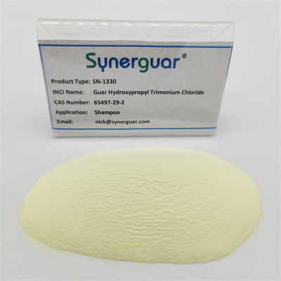 Auto superior dos cuidados capilares do guar que hidrata o cloreto alto de Hydroxypropyltrimonium da viscosidade no champô