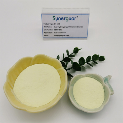 Auto que hidrata modificadores naturais altos do Rheology do condicionador de cabelo do cloreto de Hydroxypropyltrimonium do guar da viscosidade
