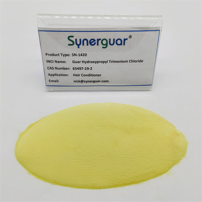 Baixa transparência Hydroxypropyltrimonium dos cuidados capilares antiestáticos do guar 65497-29-2