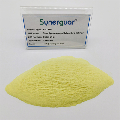 Transparência dos cuidados capilares do guar do champô a baixa pulveriza o cabelo Hydroxypropyl do cloreto de Hydroxypropyltrimonium