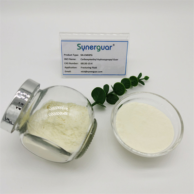 A goma de guar Carboxymethyl com de alta qualidade tem a viscosidade alta e o grau de substituição médio para fraturar o líquido