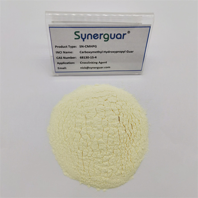 A goma de guar Carboxymethyl com de alta qualidade tem a viscosidade alta e o grau de substituição médio para ligar o agente