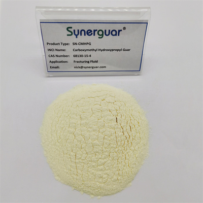 A goma de guar Carboxymethyl com de alta qualidade tem a viscosidade alta e o grau de substituição médio para fraturar o líquido