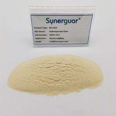Aditivo superior do látex do pó da substituição da pasta Hydroxypropyl da goma de guar para o almofariz