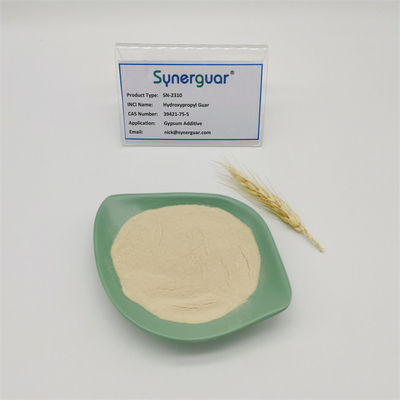 Goma cremosa do Xanthan da goma de guar da viscosidade média para o plastificante concentrado aditivo da gipsita
