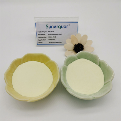 O guar superior da substituição média apaga a viscosidade alta Bean Powder do limo de Untuk