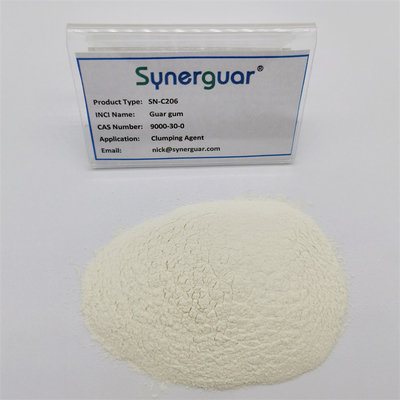Agente de aglutinação básico Pale Yellow Guar Seed Flour da retenção da água