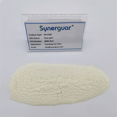 Pó orgânico de aglutinação superior da goma de guar da viscosidade de Pet Litter High do agente