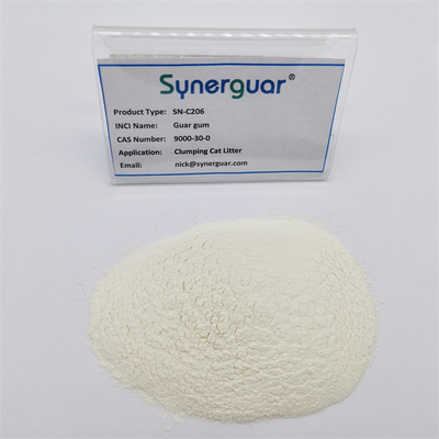 Goma de guar orgânica viscoso de Cat Litter Clumping Agent Basic