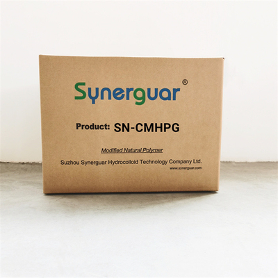 A goma de guar Carboxymethyl com de alta qualidade tem a viscosidade alta e o grau de substituição médio para fraturar o líquido