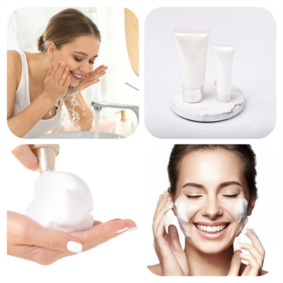 Branco aos cuidados pessoais amarelados apague o agente de coagulação cosmético superior For Facial Cleanser