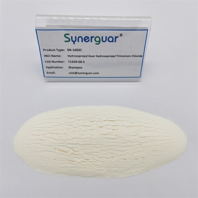 Goma Guar Duplamente Modificada CAS 71329-50-5 Usada para Espessamento em Shampoo