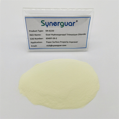 Polímero natural de CAS n.o 65497-29-2 Tem um grau médio de substituição do agente de resistência a seco na fabricação de papel