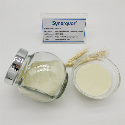 Polímero natural de CAS n.o 65497-29-2 Tem um grau médio de substituição do agente de resistência a seco na fabricação de papel