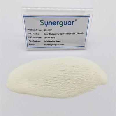 Guar catiónico do CAS n.o 65497-29-2 Tem um grau médio de substituição do agente de filtragem auxiliar na fabricação de papel